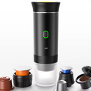 Máquina de Café Expresso Portátil 3 em 1 – Sem Fio, USB-C, 15 Bar, para Cápsulas e Pó