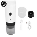 Máquina de Café Expresso Portátil 3 em 1 – Sem Fio, USB-C, 15 Bar, para Cápsulas e Pó