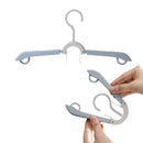 Polvo Seco 360° – Varal Dobrável Giratório de Bambu com 16 Hastes