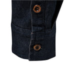 Camisa Jeans Harajuku Y2K – Estilo Urbano com Pegada Retrô