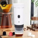 Máquina de Café Expresso Portátil 3 em 1 – Sem Fio, USB-C, 15 Bar, para Cápsulas e Pó